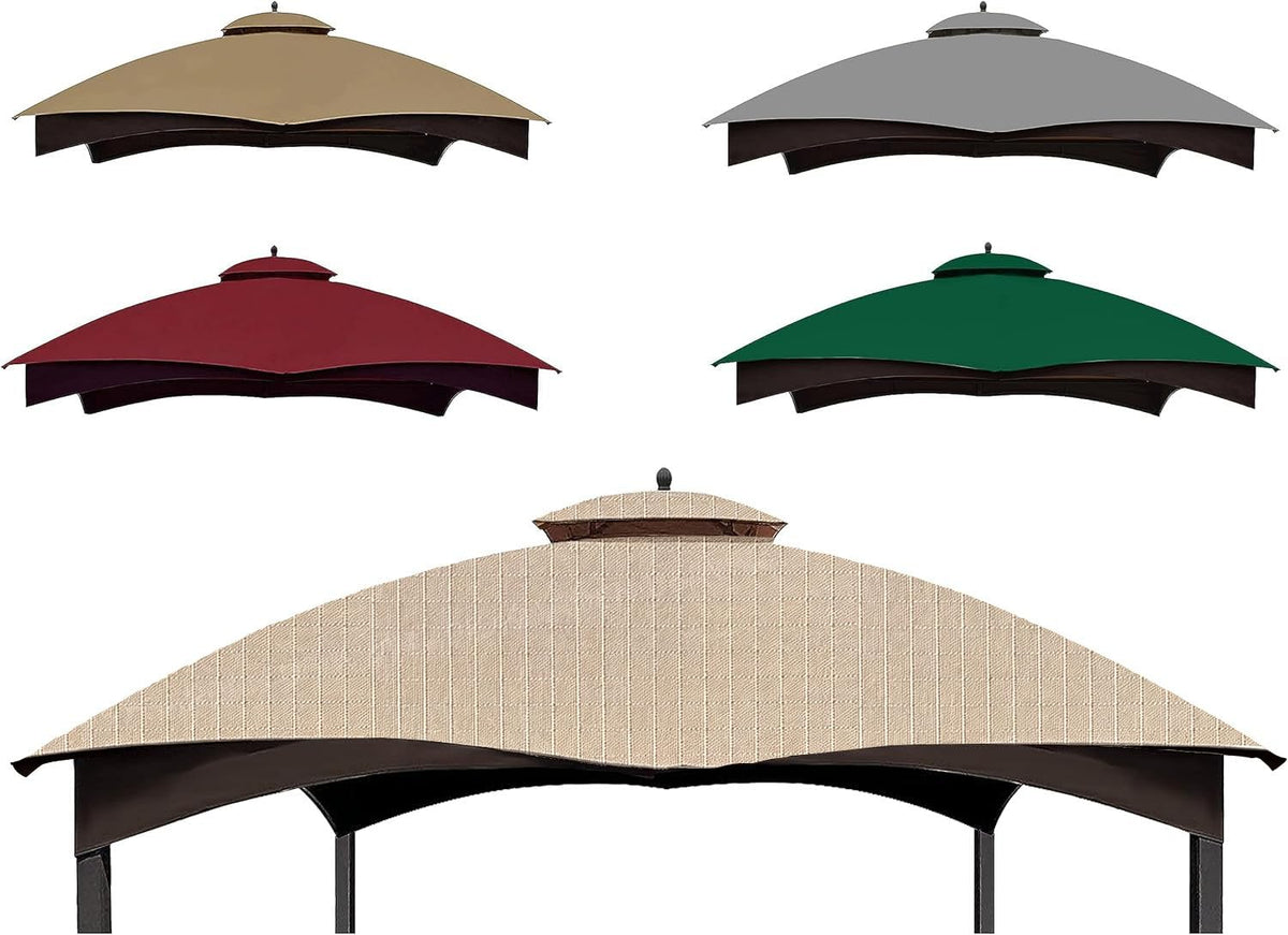 SCOCANOPY front view replacement top showing full-fit and neutral color benefit