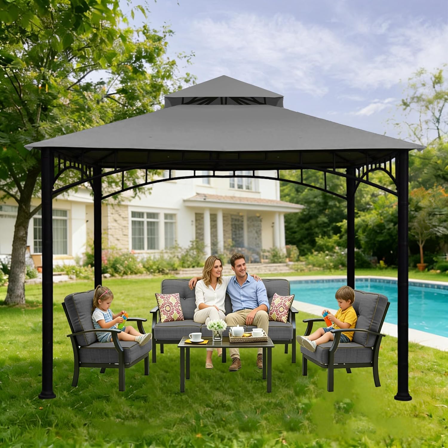 SCOCANOPY corner pocket detail demonstrating secure fit and easy attachment