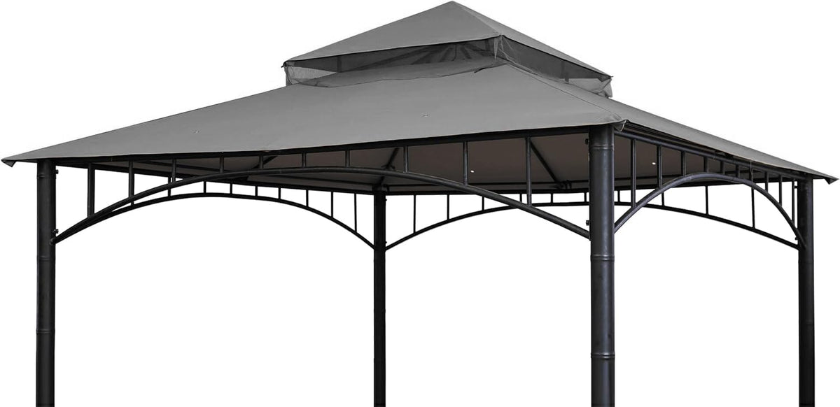 SCOCANOPY front view showing full grey replacement cover and clean appearance