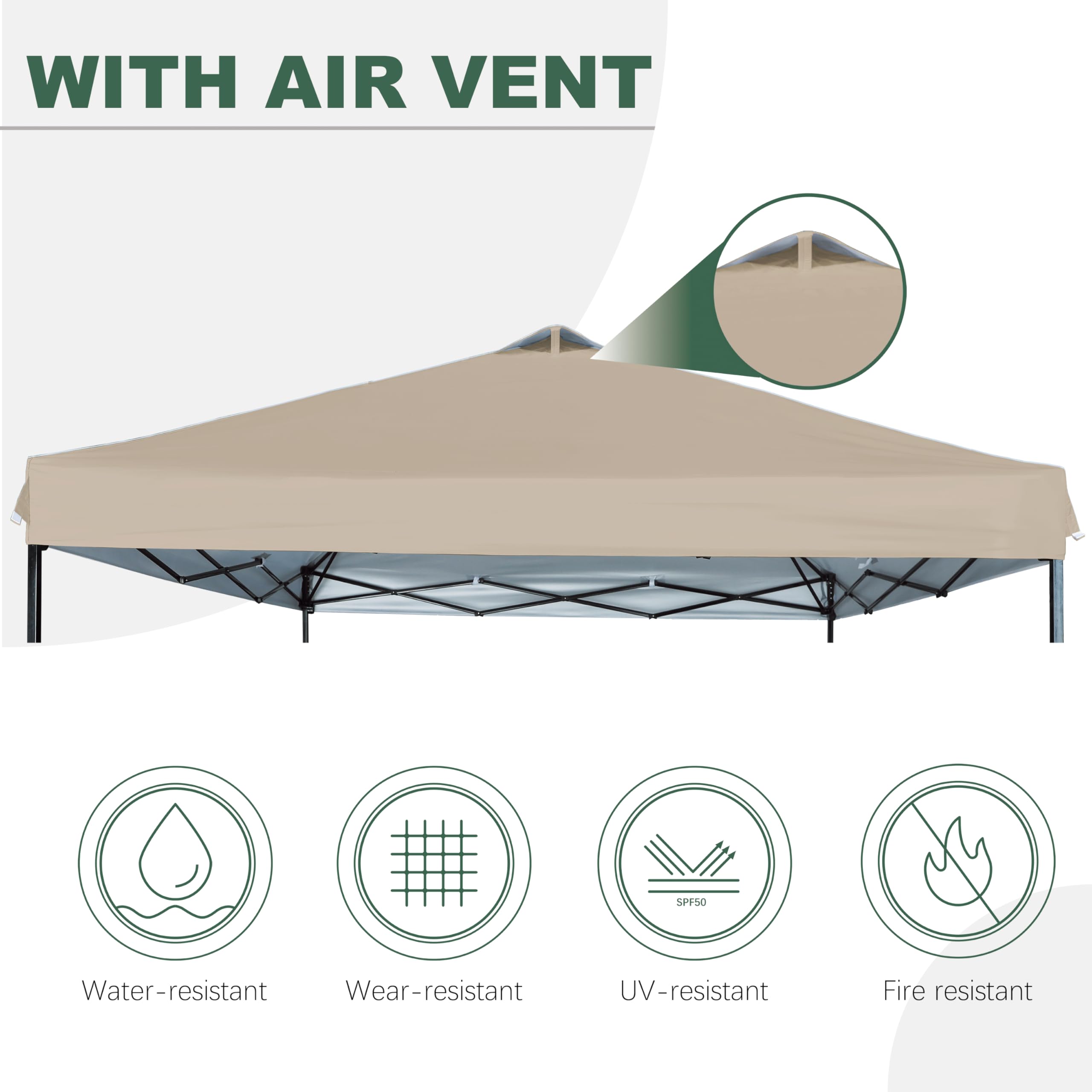 SCOCANOPY installed at outdoor market showing shade and vendor appeal
