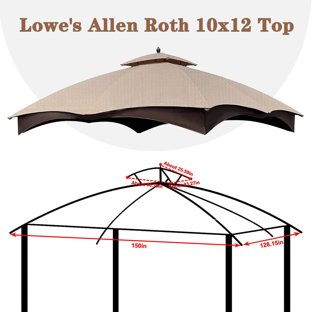 SCOCANOPY fitted on gazebo frame illustrating easy installation benefit