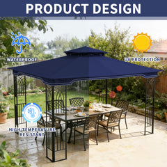 SCOCANOPY installed on Regency II gazebo restoring rooftop protection