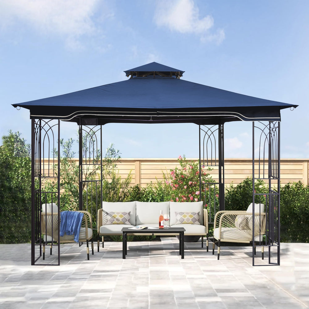 SCOCANOPY in backyard lifestyle setting enhancing outdoor comfort