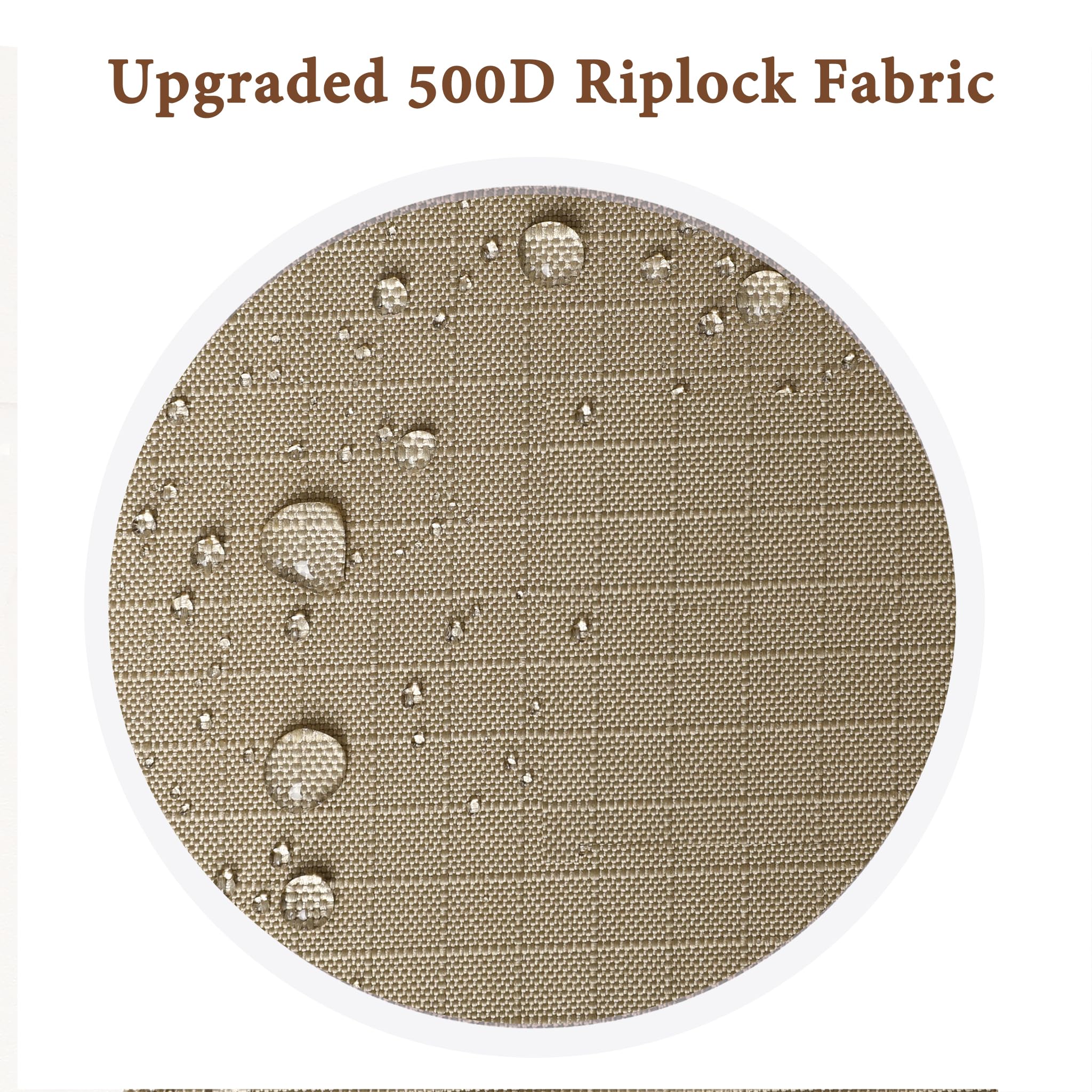 SCOCANOPY replacement top next to measuring tape ensuring size match
