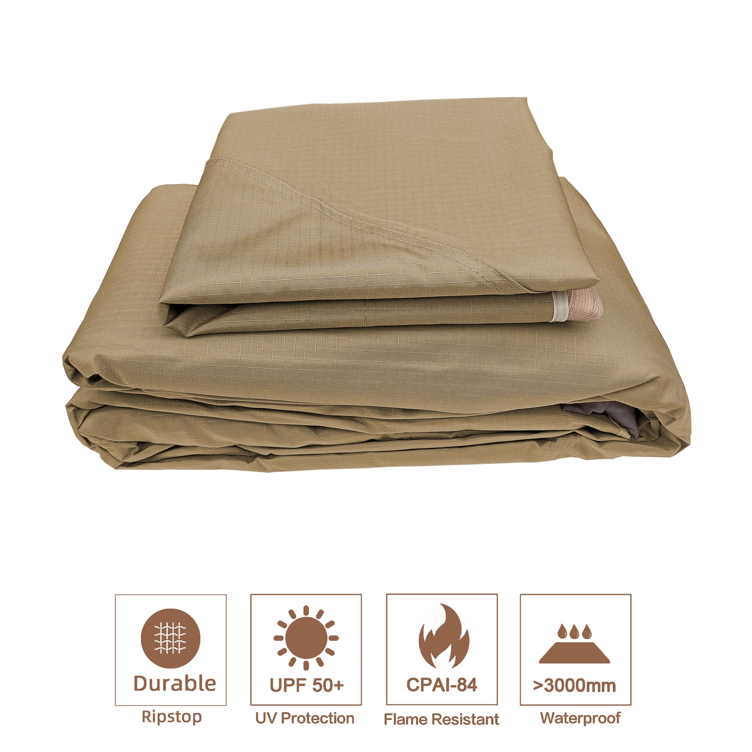 SCOCANOPY cover next to 10x12 frame for accurate size and proper fit benefit