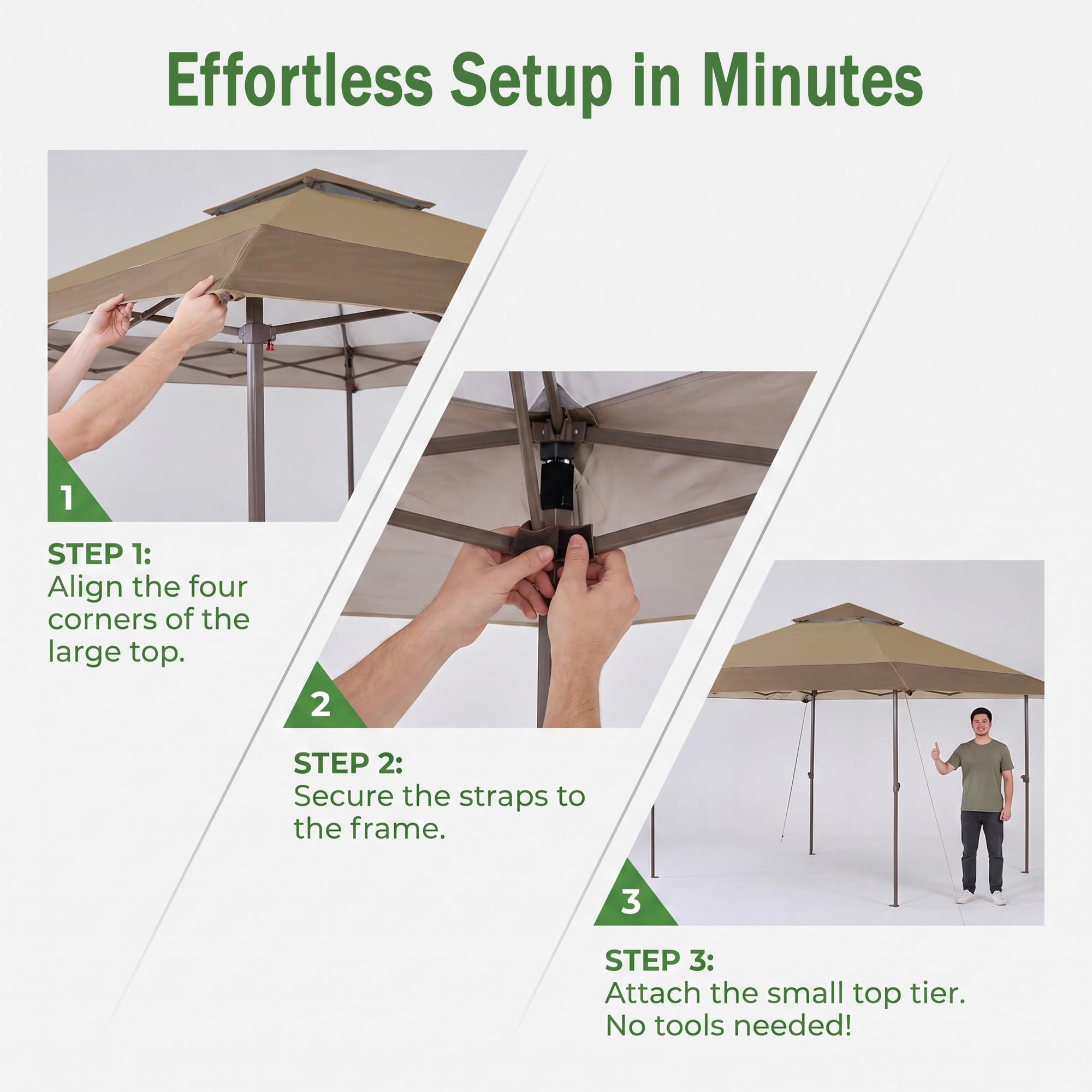 SCOMANAGE attached on Ozark frame demonstrating correct fit and shade