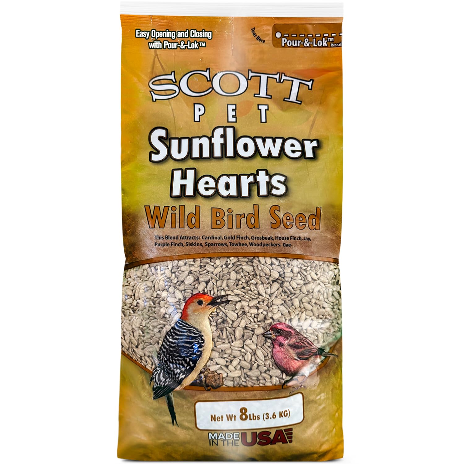 Scott Pet front of bag showing product branding and weight, clear benefit of recognizable quality