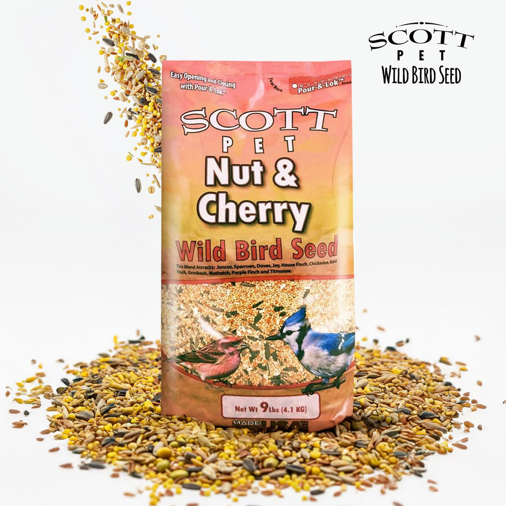 Scott Pet 9 lb bag next to ruler for size comparison and storage planning