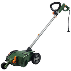 Scotts ED70012S front view showing controls and handle for easy edging