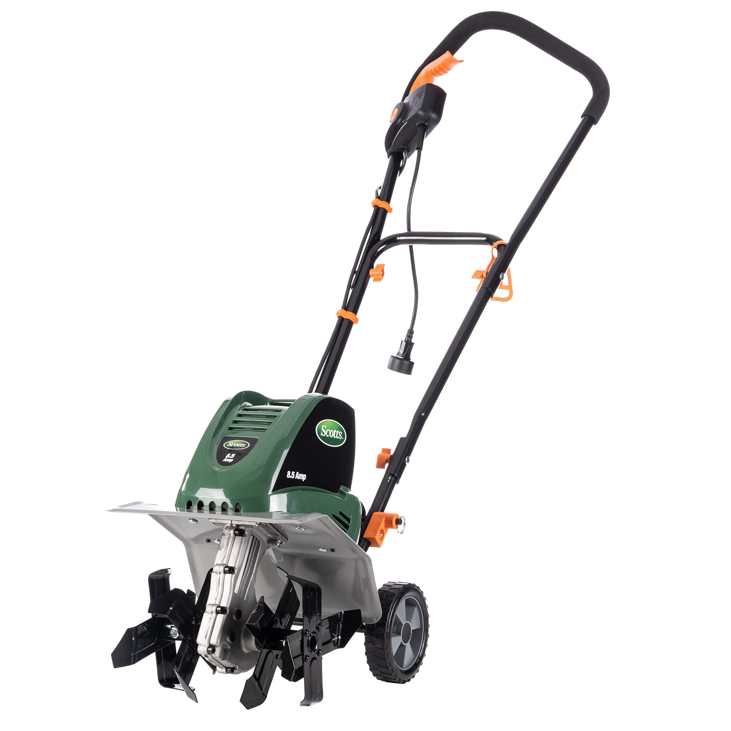 Scotts front profile showing tiller design and easy bed access benefit