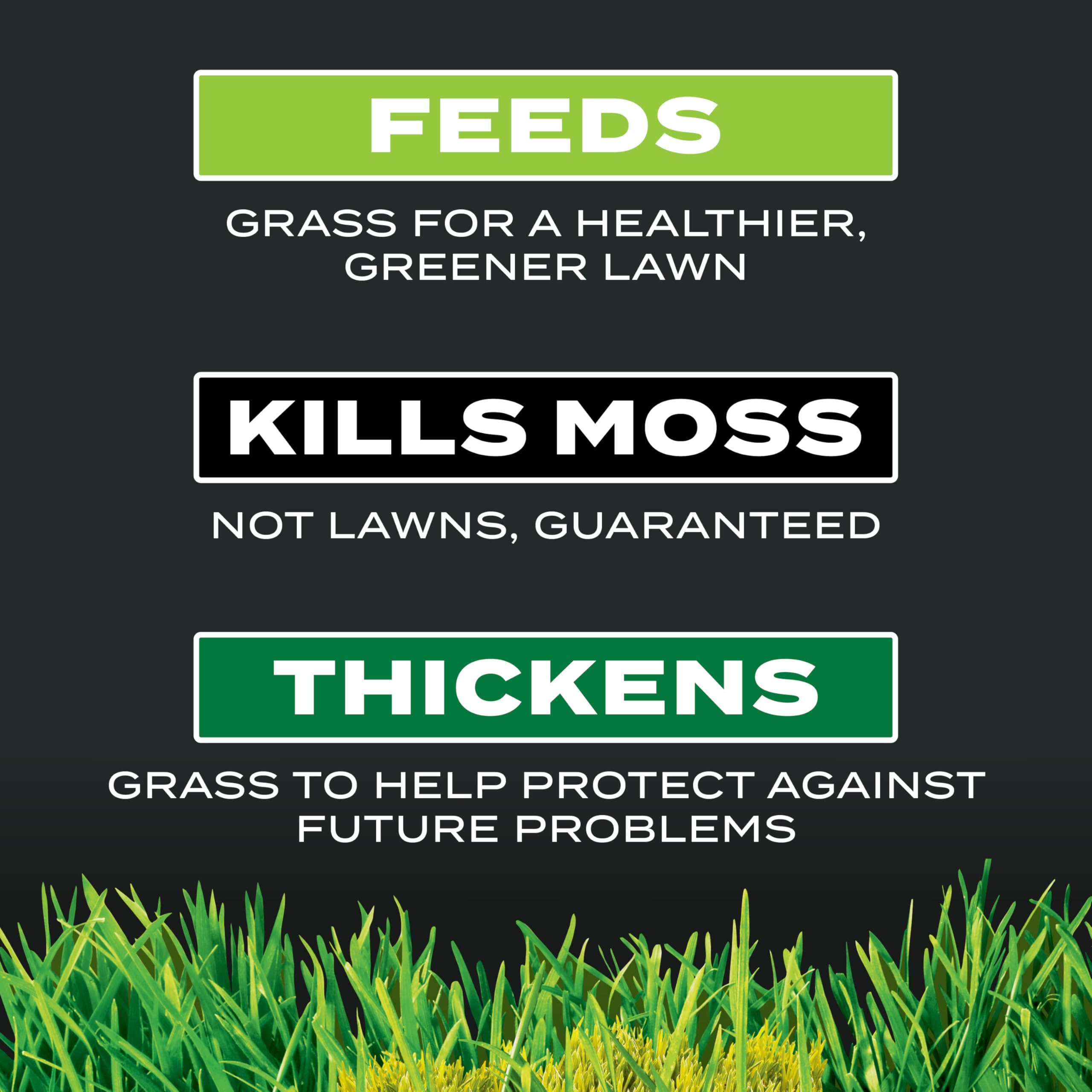 Scotts granular texture close-up highlighting even spread advantage