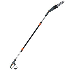Radius Garden Scotts pole saw front view showing compact design and reach