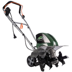 Scotts handle and controls with ergonomic grip for comfortable operation