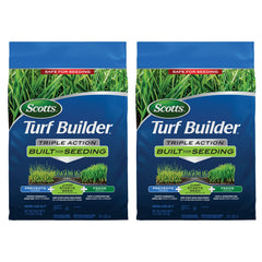 Scotts Triple Action front packaging showing product and coverage benefit