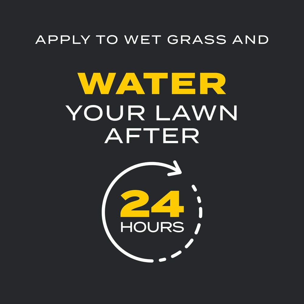 Scotts Triple Action treated lawn showing thicker greener turf