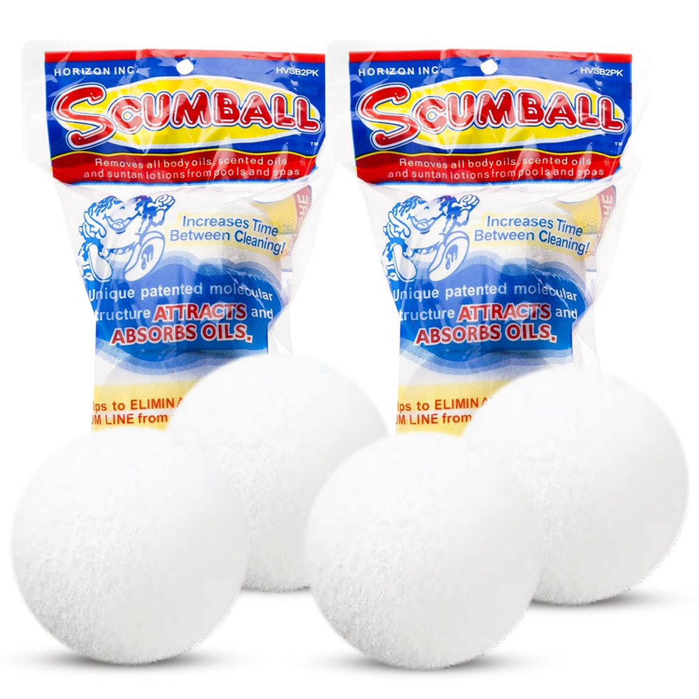 SCUMBALL front packaging showing four reusable foam balls and brand for easy identification