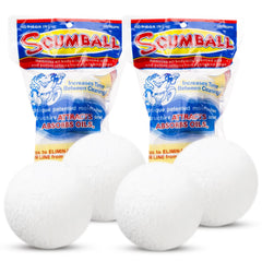 SCUMBALL front packaging showing four reusable foam balls and brand for easy identification
