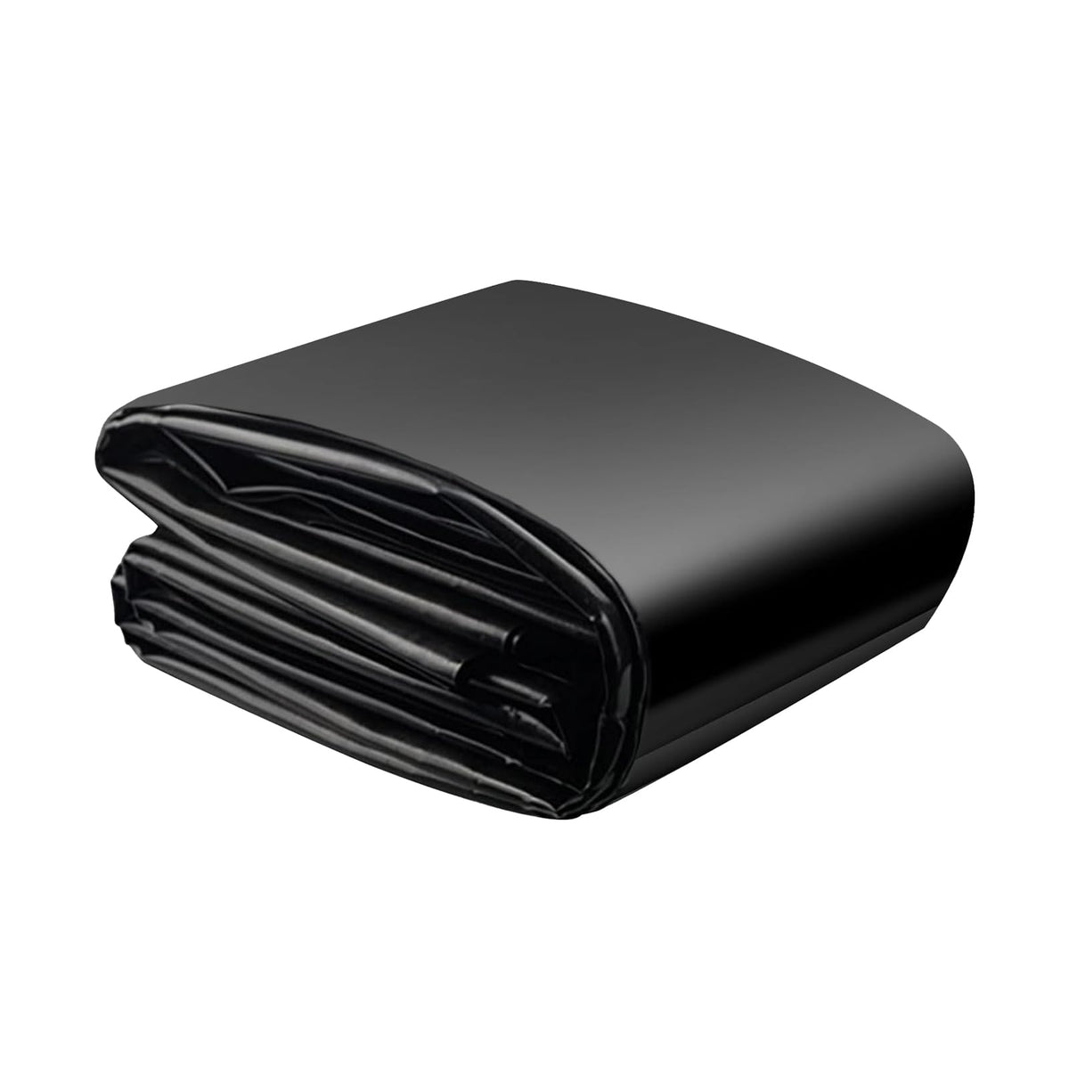 SDLDEER front view of packaged 10x10 pond liner showing product and dimensions benefiting planning