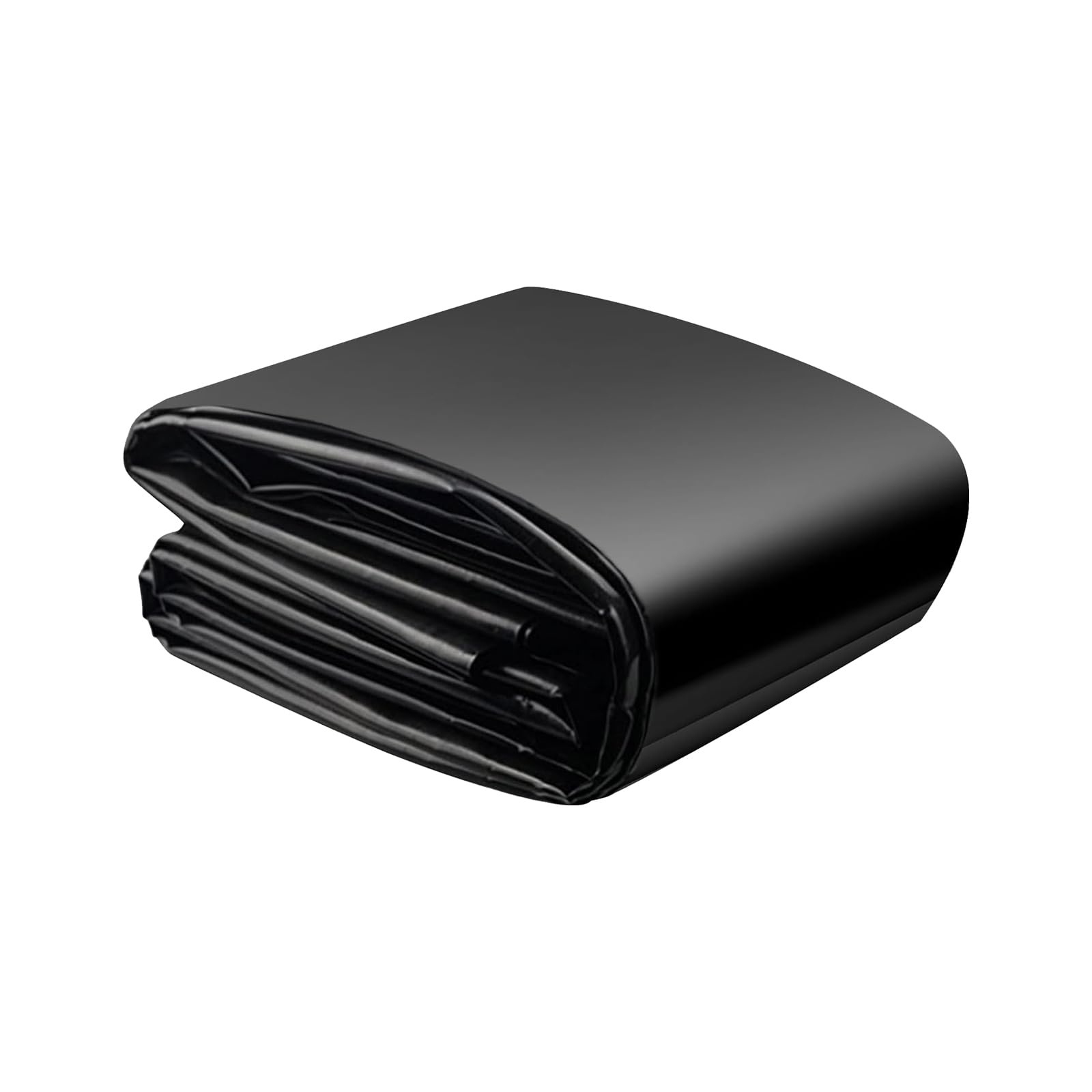 SDLDEER front view of folded pond liner showing compact packaging and durability