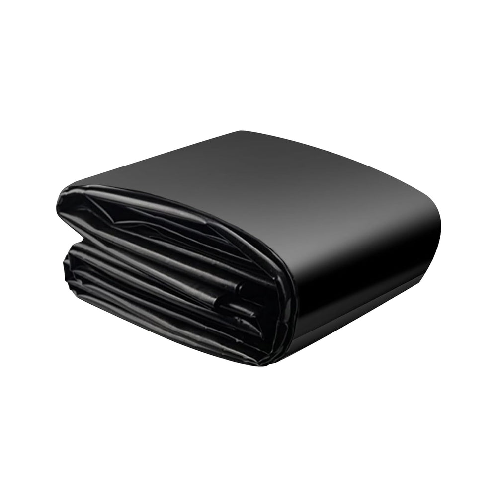 SDLDEER front view of folded pond liner showing compact packaging and durability