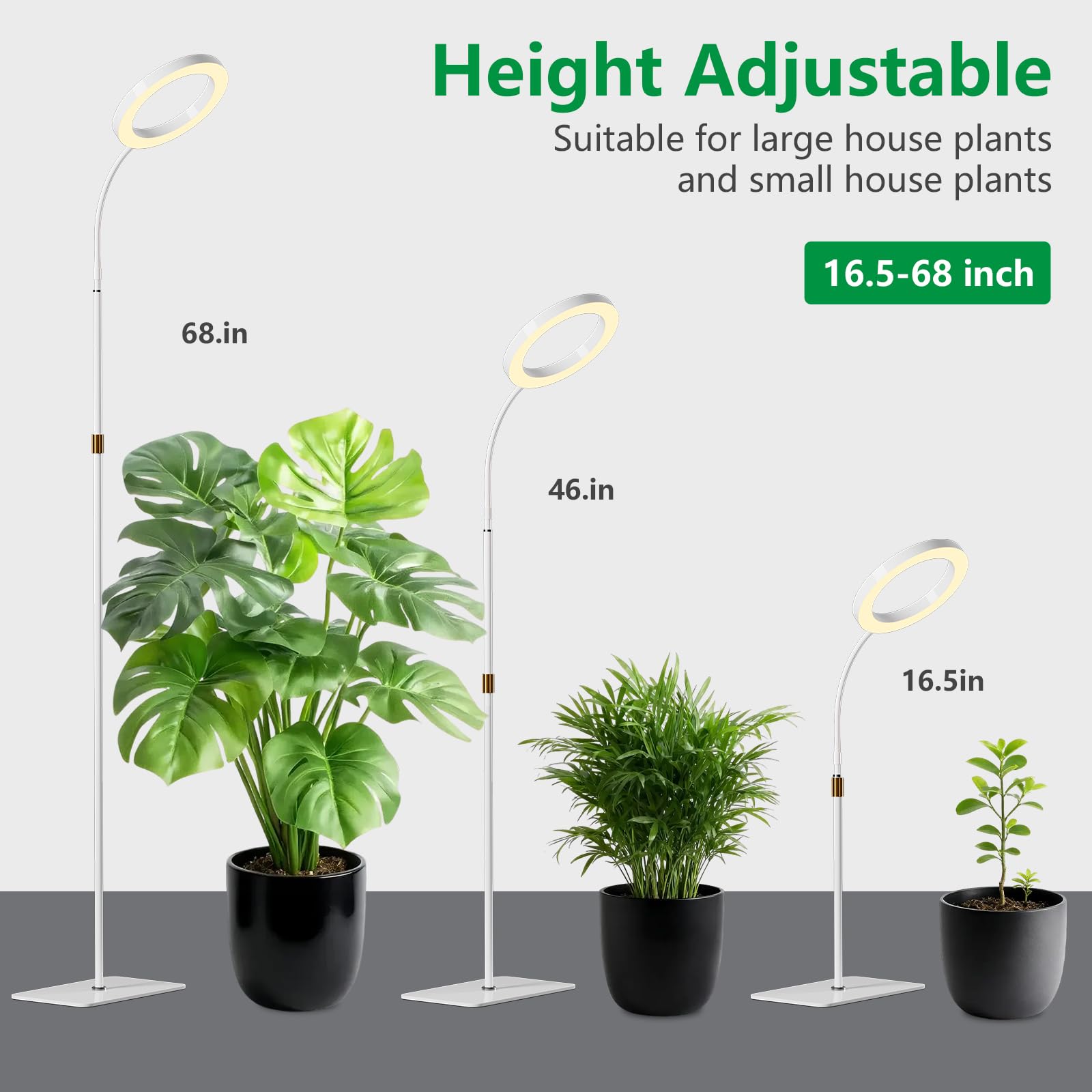 SDOVUERC telescoping pole extended to show adjustable height benefit