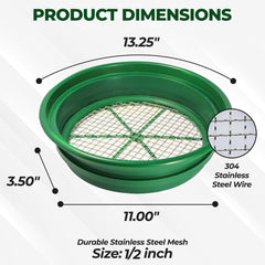 SE classifier nested inside 5-gallon bucket demonstrating compact storage and transportability