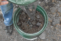 SE close-up of stainless steel 1/2-inch mesh highlighting accurate, rust-resistant screening