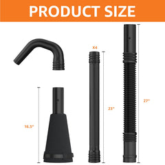 Sealegend telescopic hose detail showing flexible control and easier gutter access