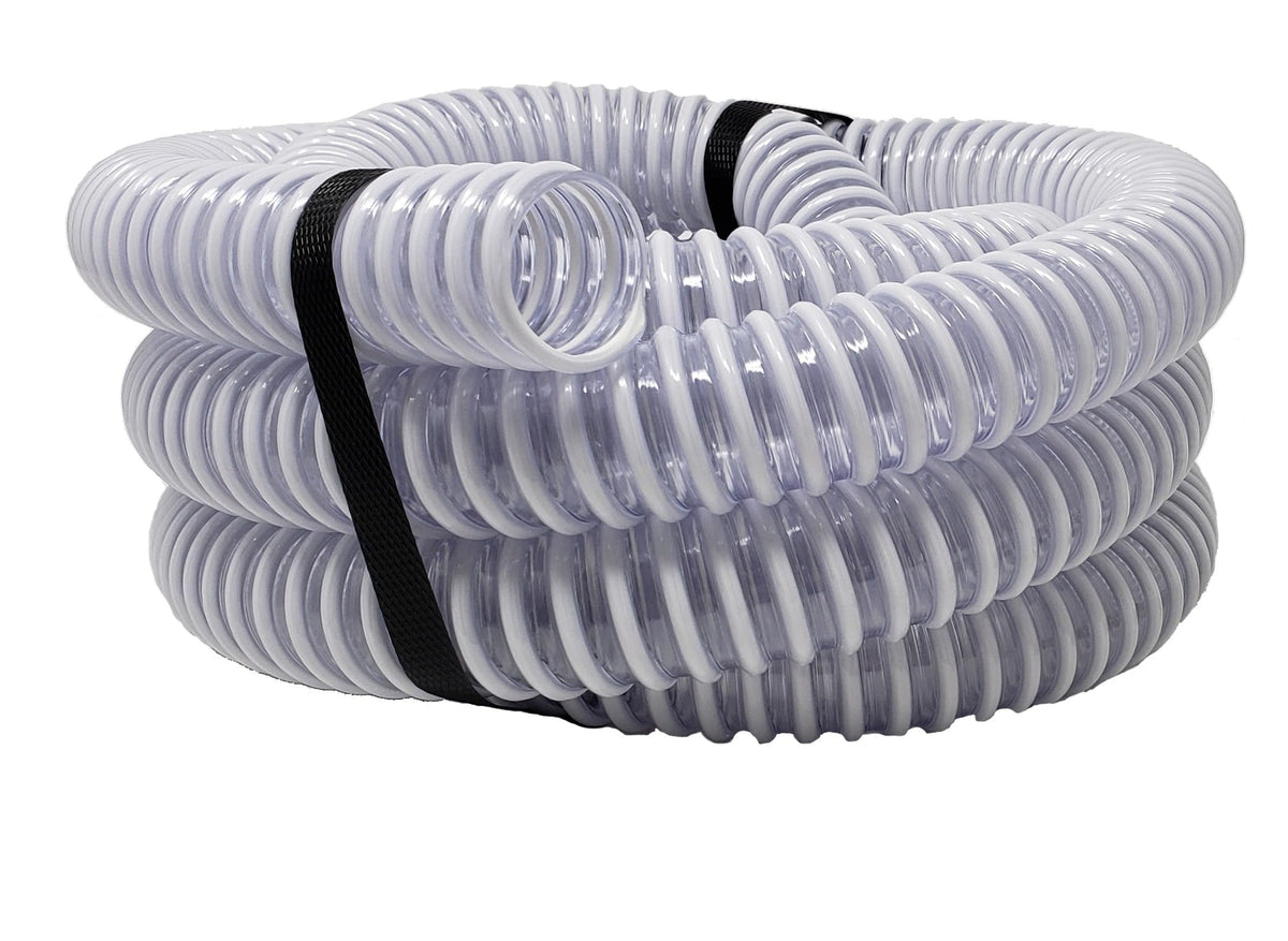 Sealproof 12 ft hose front view showing length and connectors for easy replacement