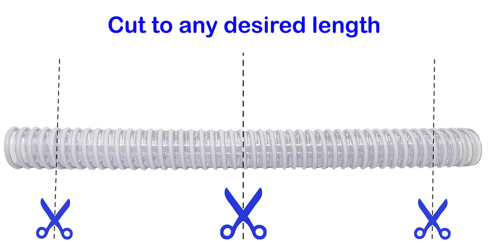 Sealproof cut end showing smooth inner bore for steady flow and easier leak prevention