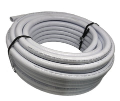 Sealproof close-up of rigid spiral core and smooth interior for crush resistance