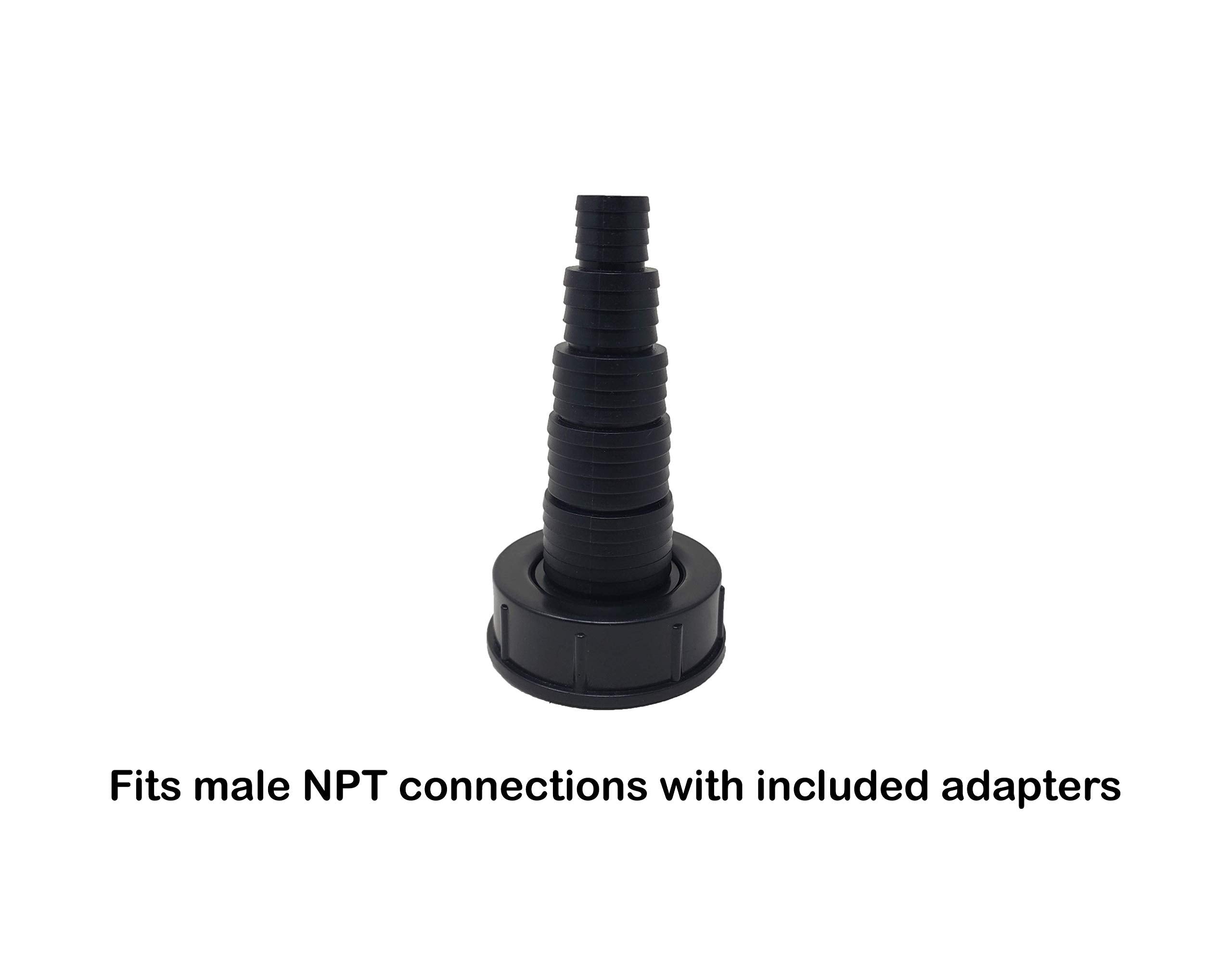 Sealproof stainless clamp and rubber gasket displayed for rust resistance