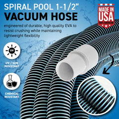 Sealproof swivel cuff attached to vacuum head improving rotation and control