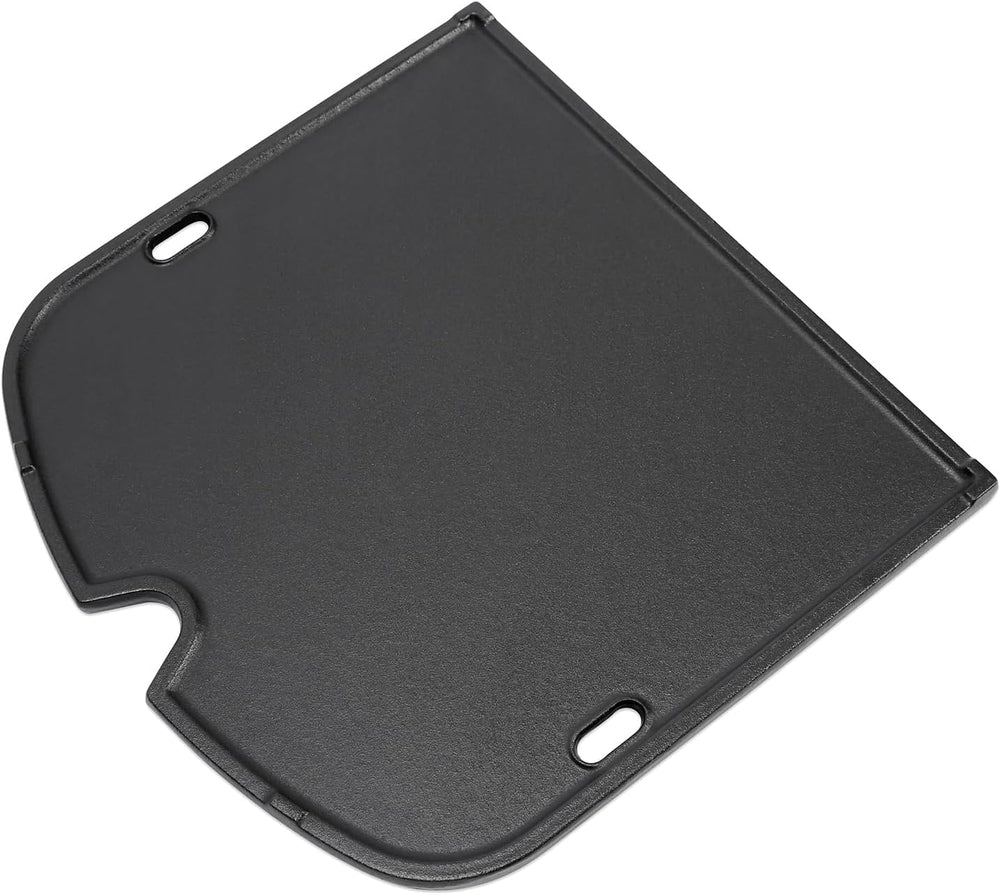 SearCook griddle front view showing fit and cooking surface benefit durable fit