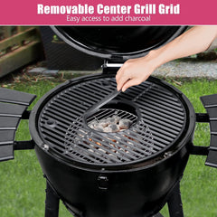 SearCook installed on Char-Griller showing compatibility and easy use