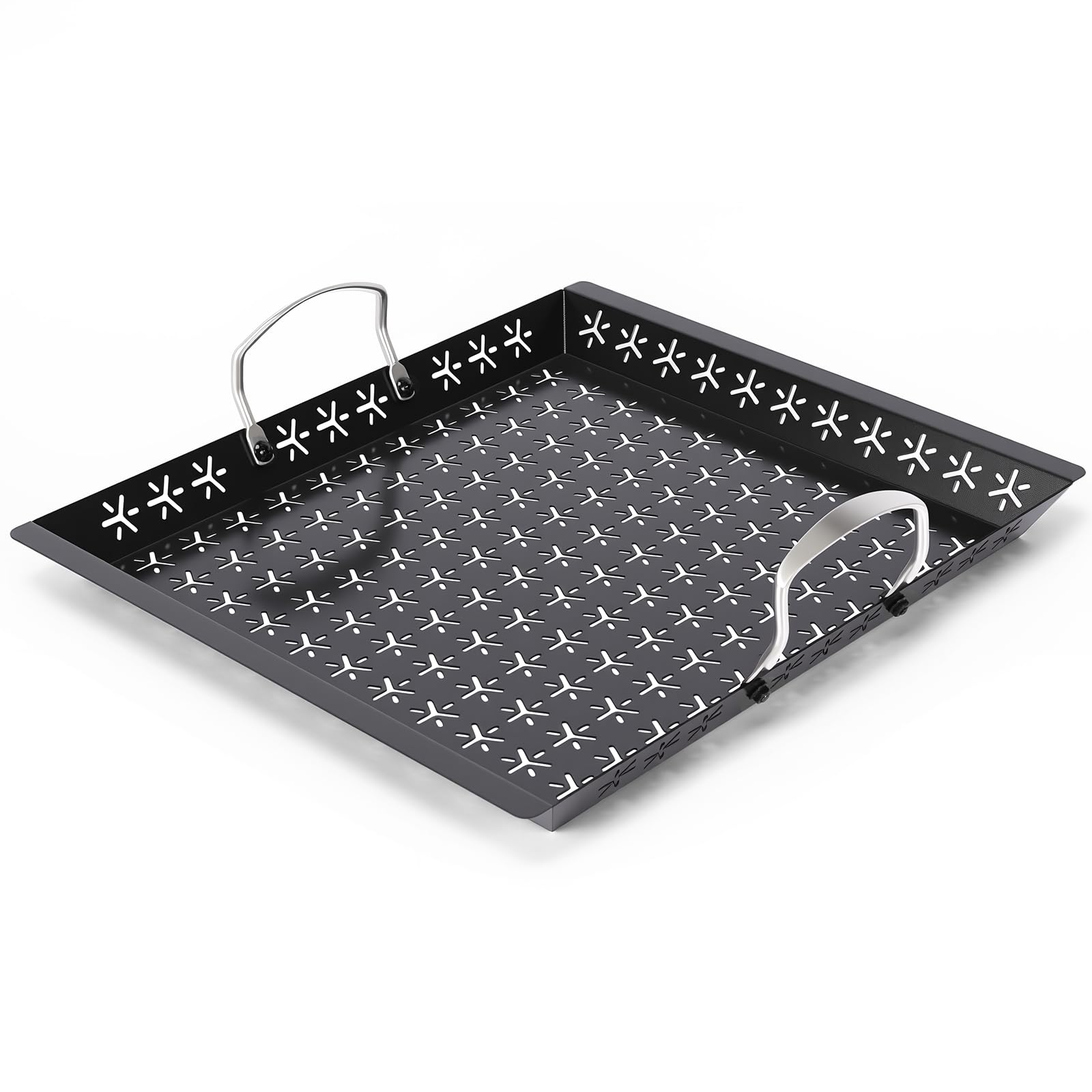 SearCook product packaging and label emphasizing heavy-duty steel and nonstick finish