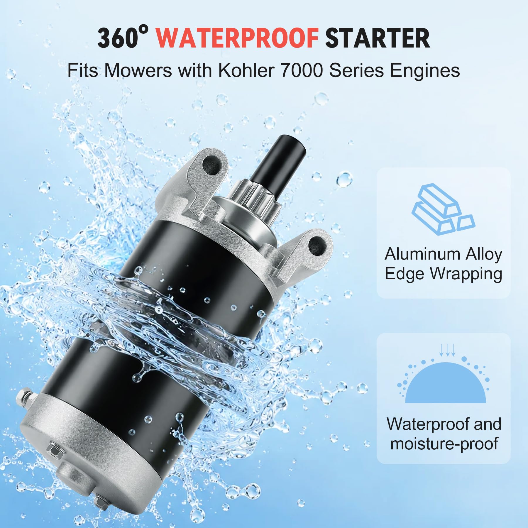 SEASAIL starter gear close-up highlighting teeth clarity and durable machining
