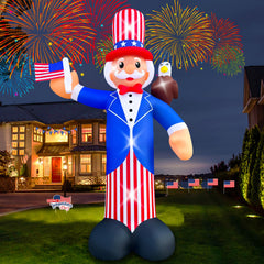 SEASONBLOW inflated on lawn to show scale and strong visual impact
