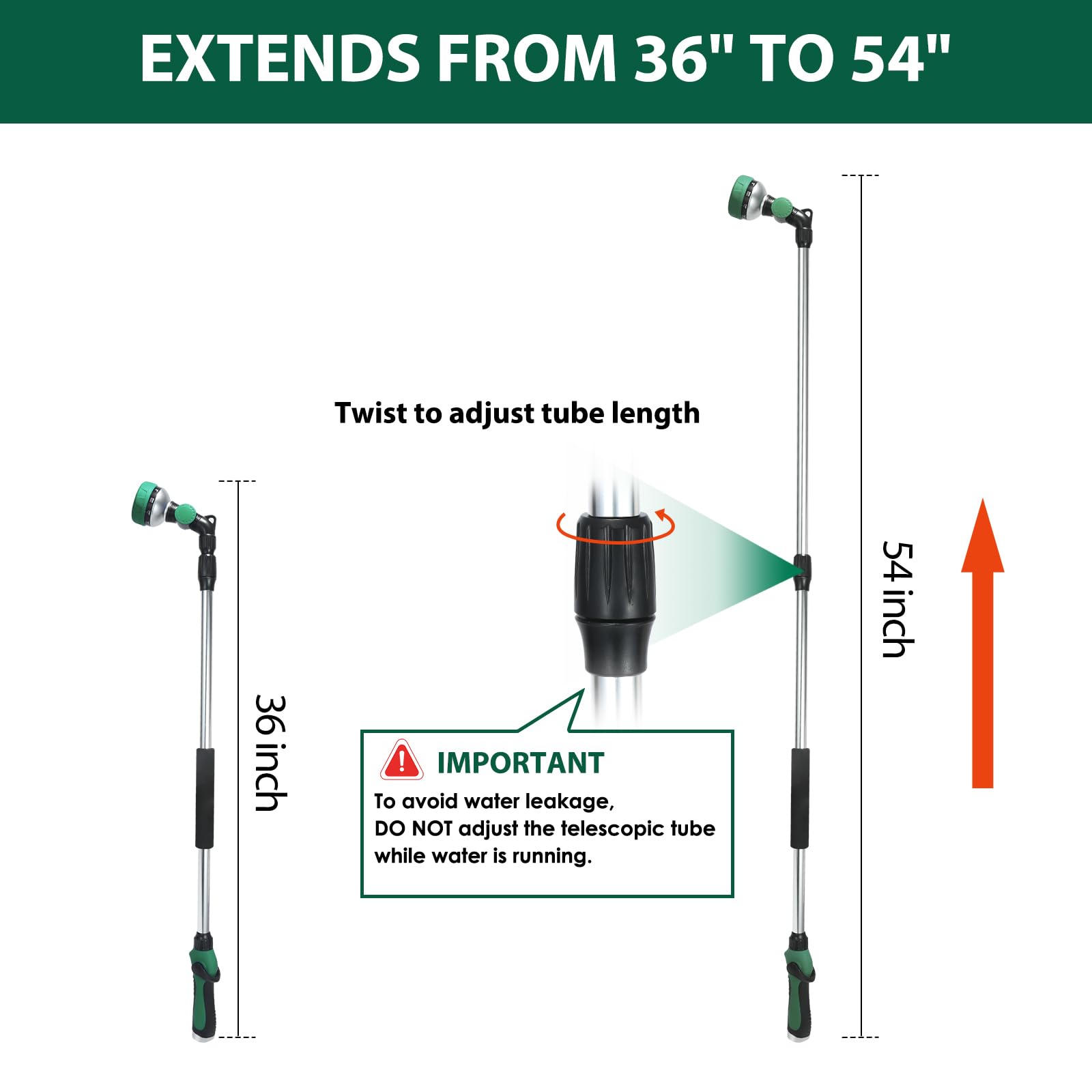 Seatern thumb-control valve close-up for comfortable flow control