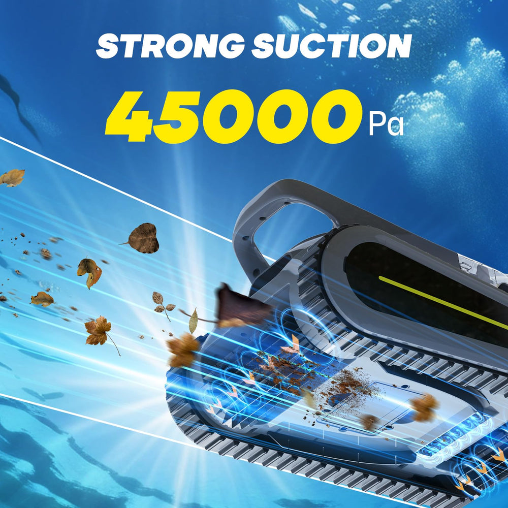 Seauto Crab removable filter cartridge held for easy emptying and debris capture