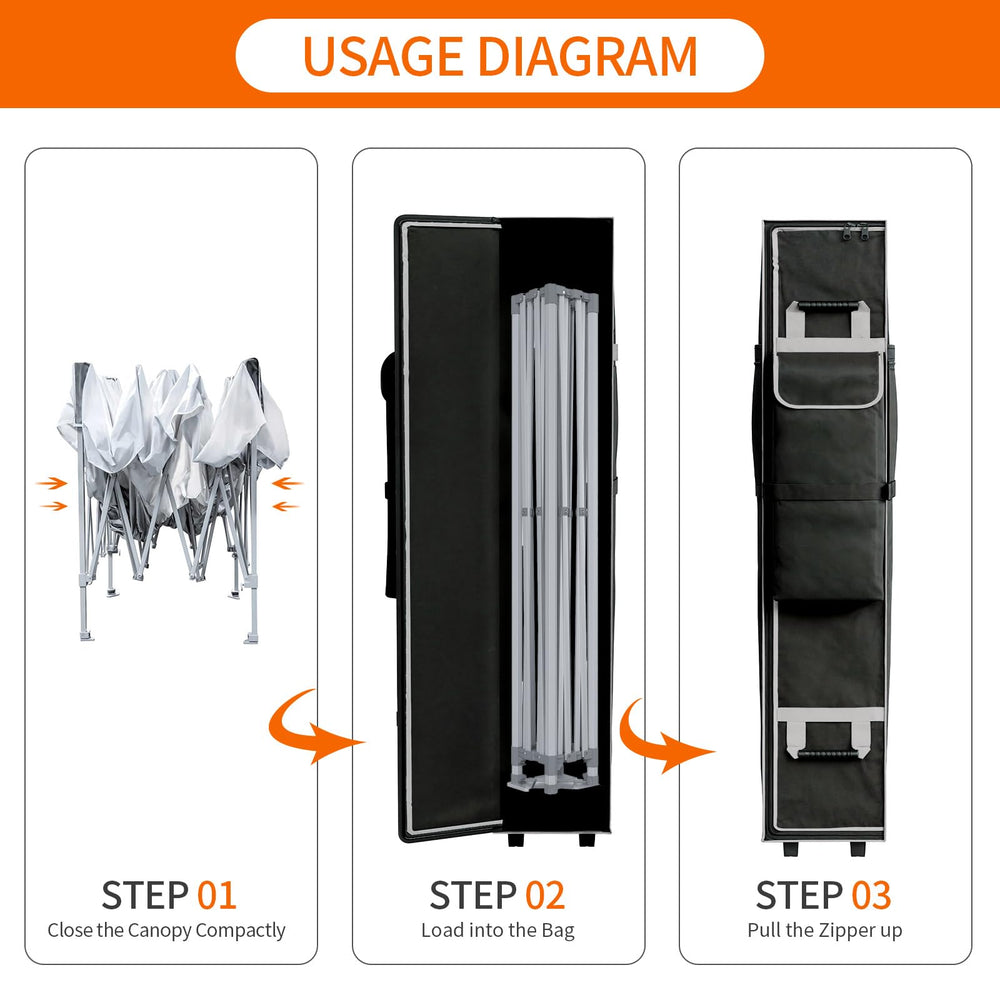 SEAVERRS open interior with center and side pockets for organized storage