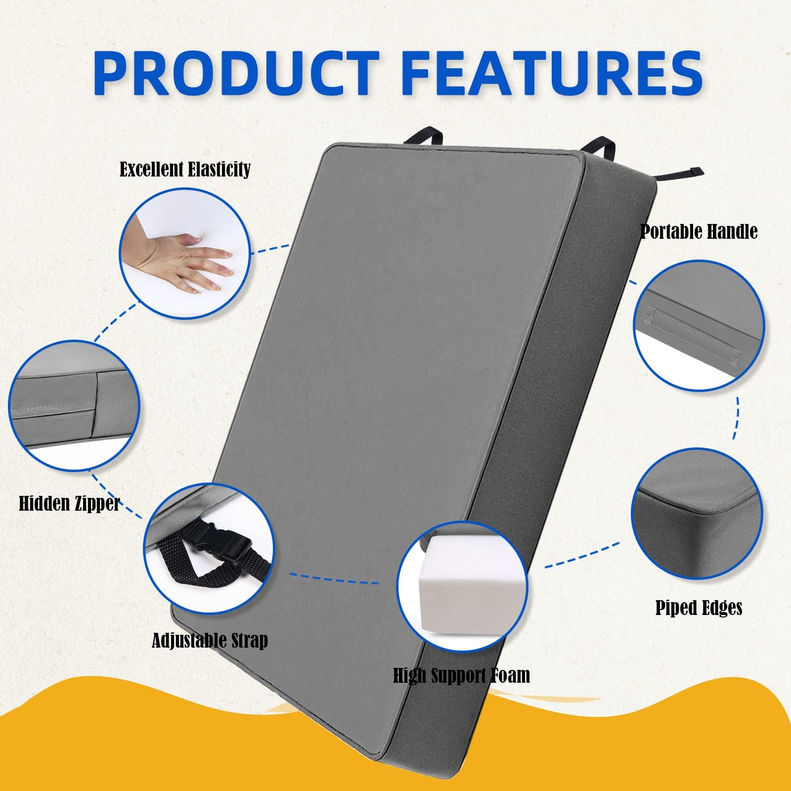 SECLATO close-up of fabric and TPU coating demonstrating water resistance