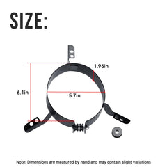 SeDeplacer grommets and eyelets layout for easy vibration isolation