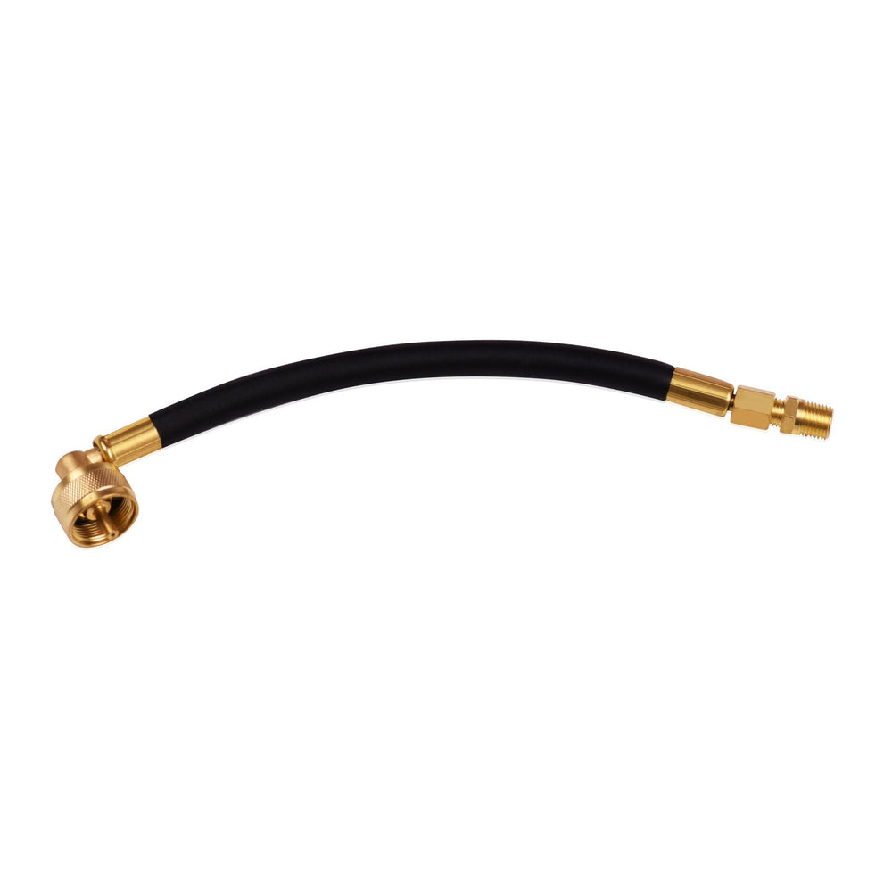 SeDeplacer hose next to ruler showing scale for correct length and fit confirmation