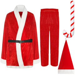 Seenelling close-up of red cotton coat fabric highlighting durable texture