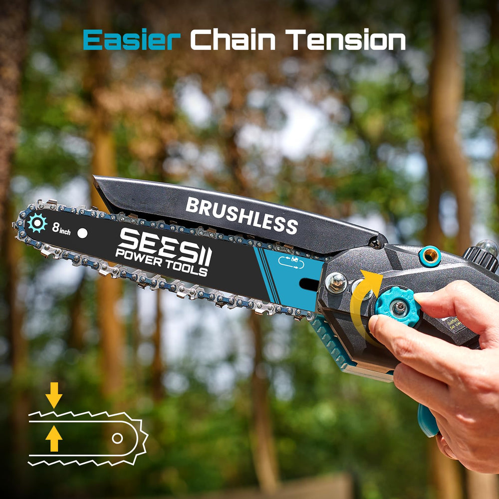 SEESII batteries and charger layout showing spare power for continuous use