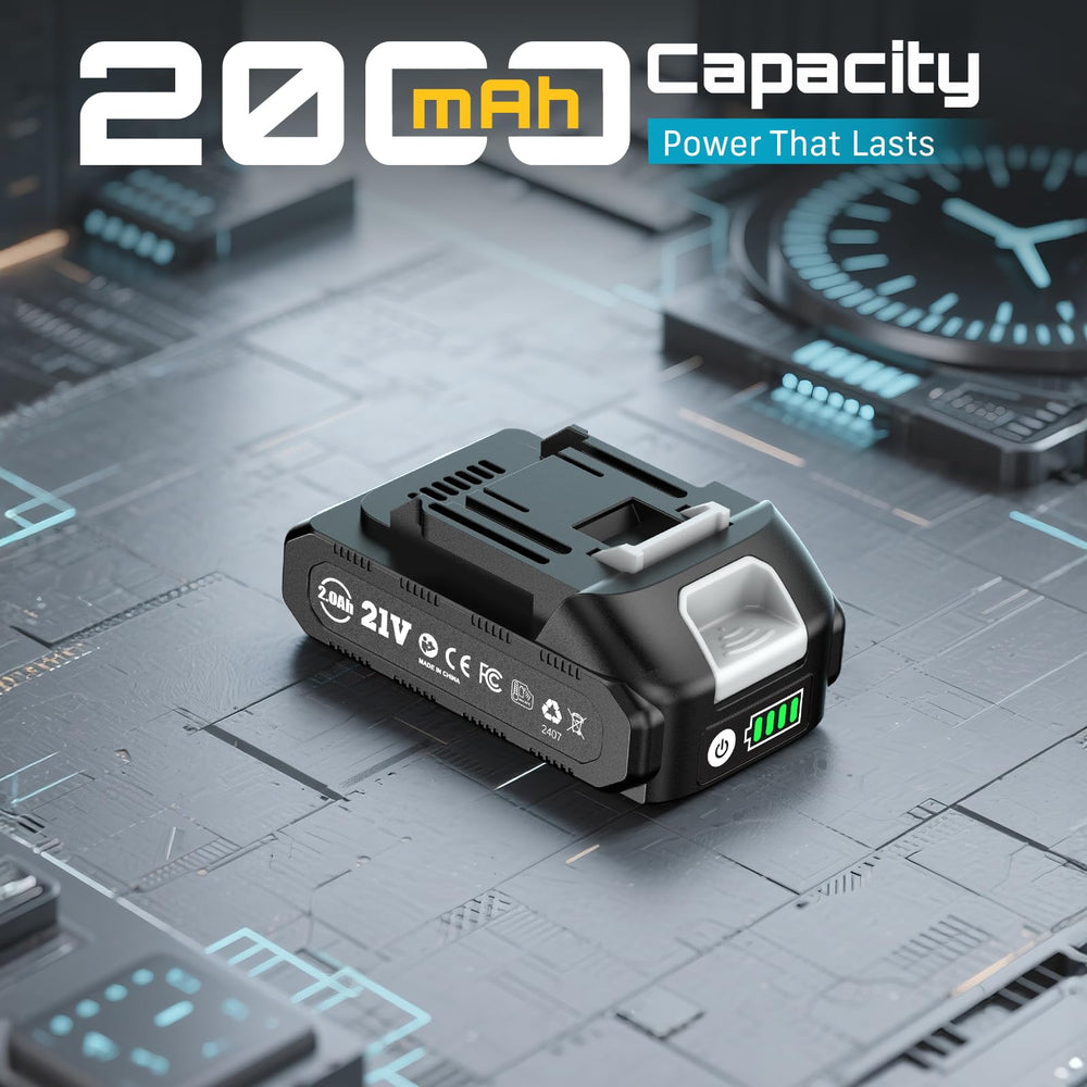 Seesii battery installed in pruning shear demonstrating tool-ready runtime