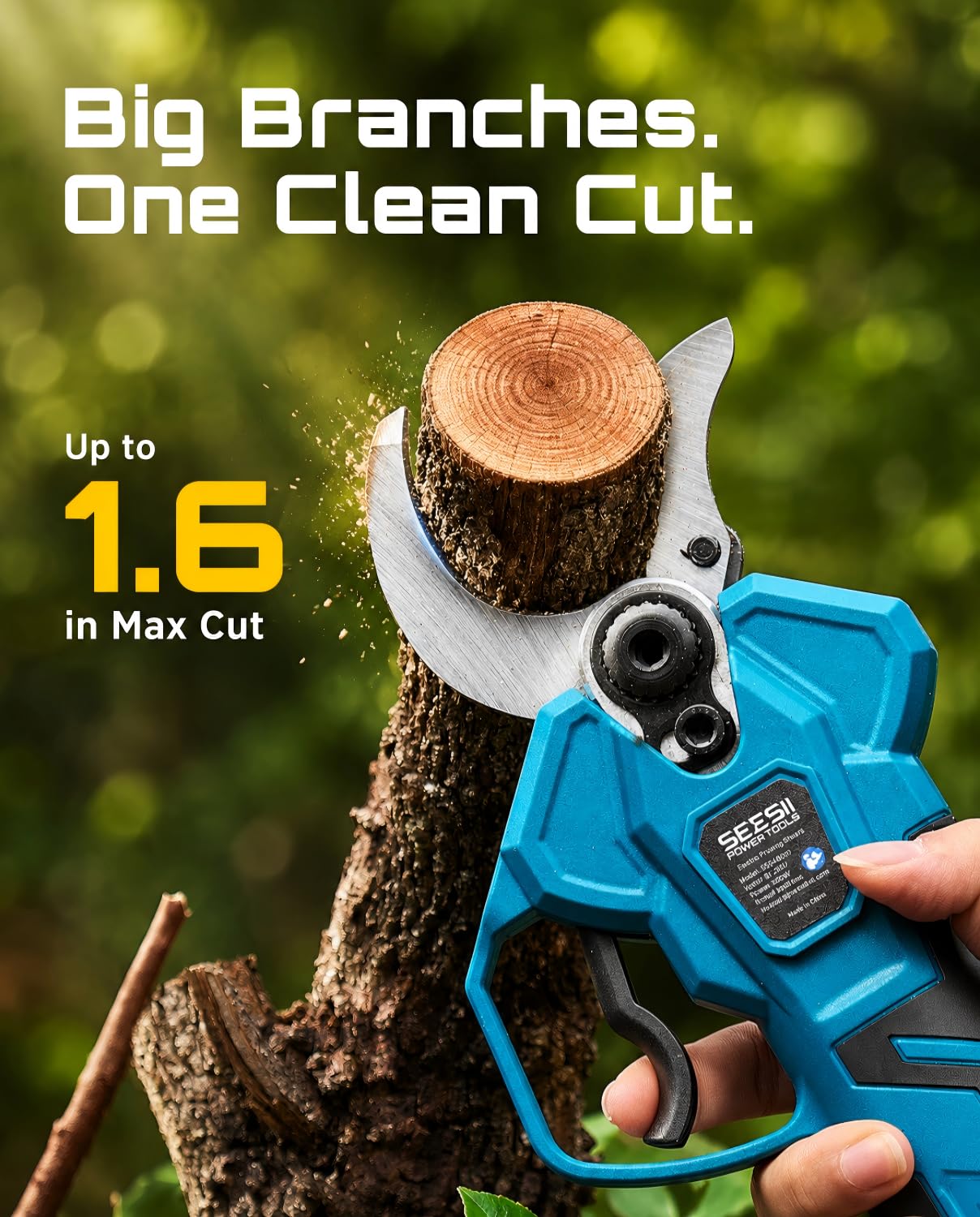 Seesii SK5 blade close-up showing sharp edge for cleaner cuts benefit
