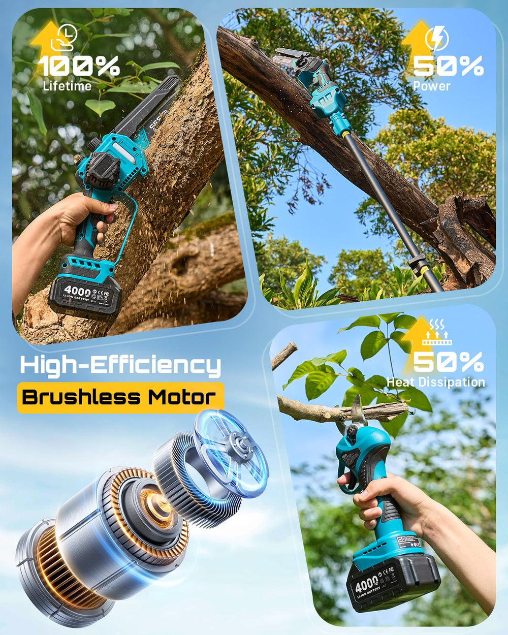 Seesii chain detail with oiling port for smoother cutting and durability