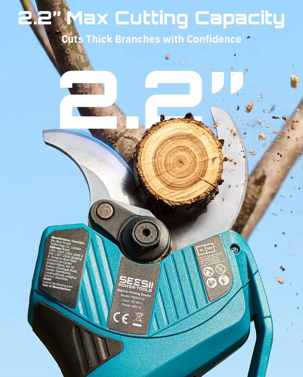 SEESII SK5 steel blade close-up highlighting sharp edge for cleaner, more precise cuts